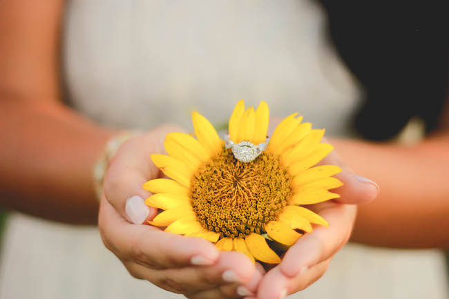 Tyler & Jessica's Sunflower Surprise Proposal in Mississippi  - Cassie Cook Photography - midsouthbride.com