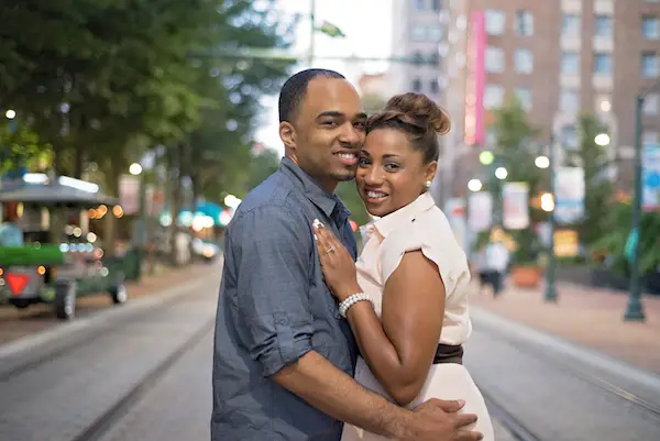 Courtney & Myron Downtown Memphis Engagement - Andrea King Photography - midsouthbride.com 25