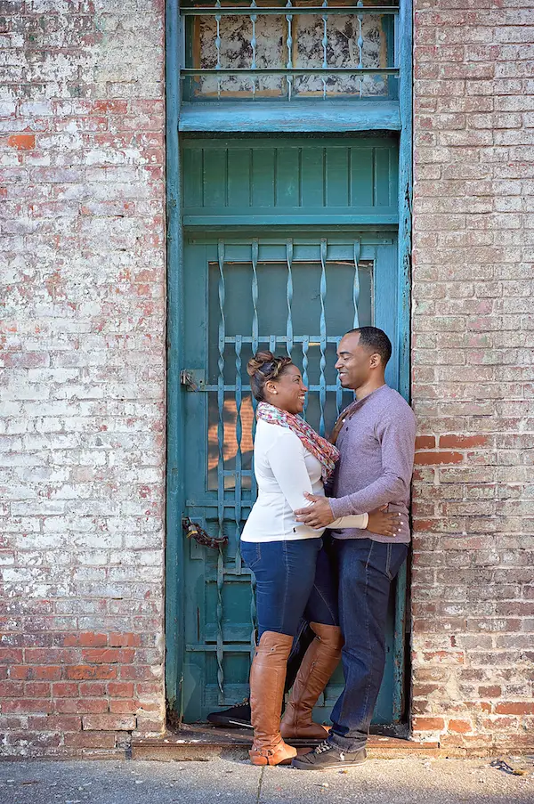 Courtney & Myron Downtown Memphis Engagement - Andrea King Photography - midsouthbride.com 3