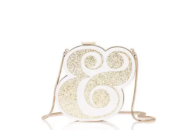 Kate Spade Wedding Belles Ampersand Clutch Wedding Day Purse