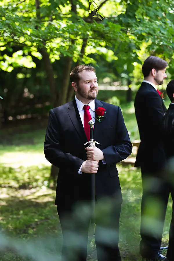 Game of Thrones Wedding  - photo Elizabeth Hoard Photography - midsouthbride.com 