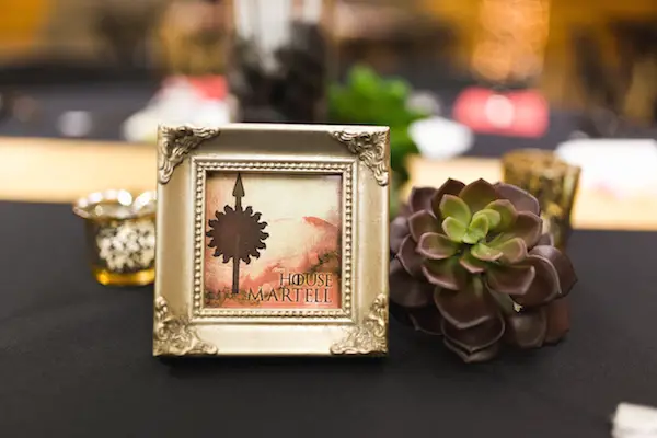 Game Of Thrones Wedding Details - Photo by Elizabeth Hoard Photography