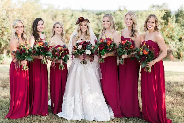 Jessy & Seth's Moody Marsala Wedding - Juliet Young Photography - midsouthbride.com 40