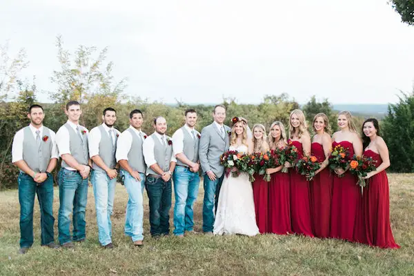 Jessy & Seth's Moody Marsala Wedding - Juliet Young Photography - midsouthbride.com 8