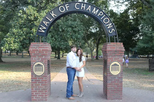 Michala & Josh Ole Miss Engagement - phots Eliza Kennard Photography - midsouthbride.com