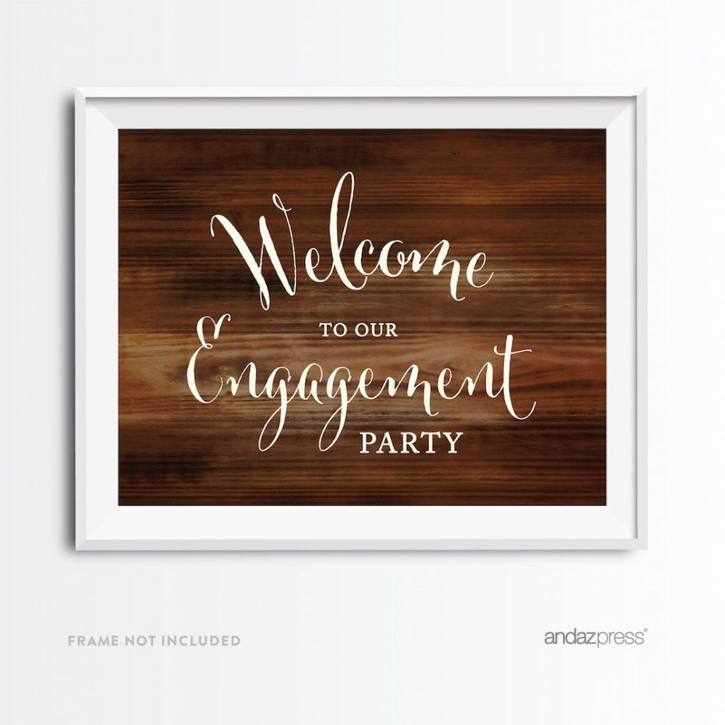 Engagement Party Signs & Banners | Mid-South Bride