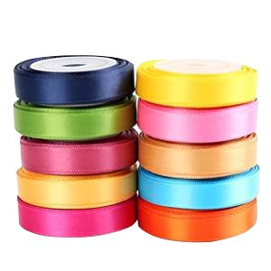 colorful ribbon for tissue paper flower pomander ball