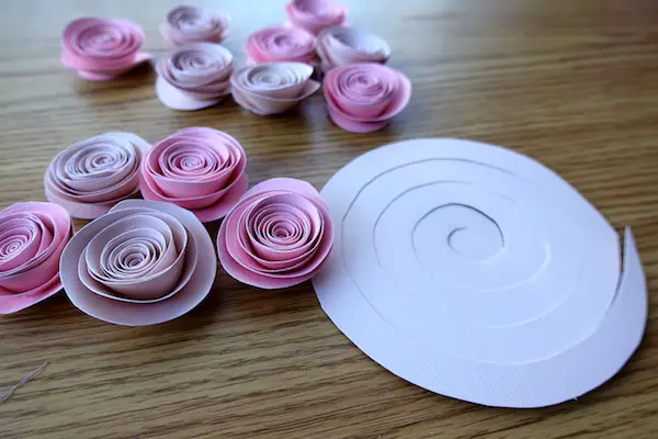 diy paper flowers diy rolled paper roses tutorial