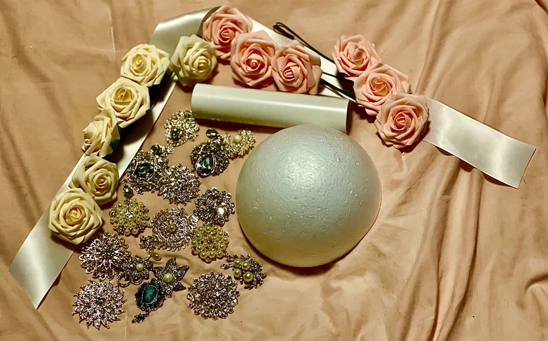 DIY Brooch Bouquet