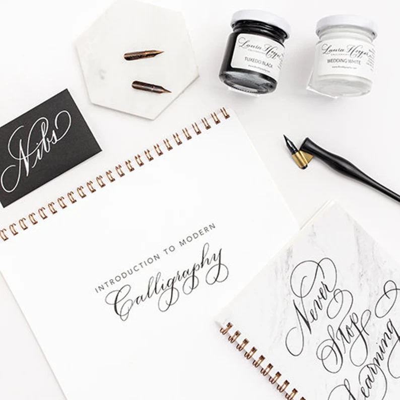 How To Learn Modern Calligraphy: Modern Calligraphy Starter Kit + Online Course


