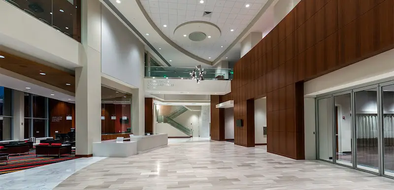Gerber Taylor Capital Advisors Lobby at Halloran Centre in Memphis TN