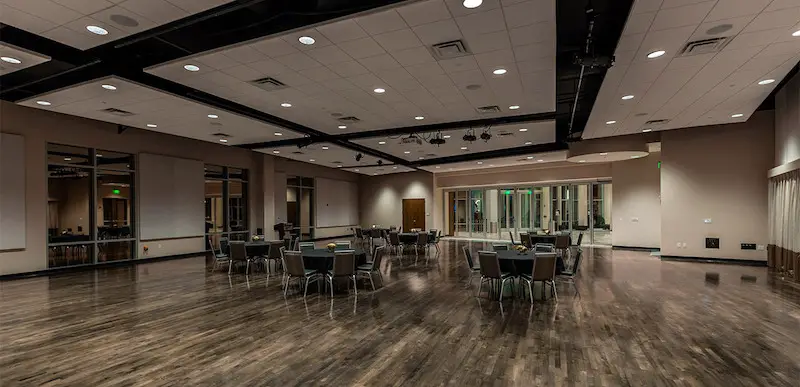 Reception Hall at Halloran Centre in Memphis 