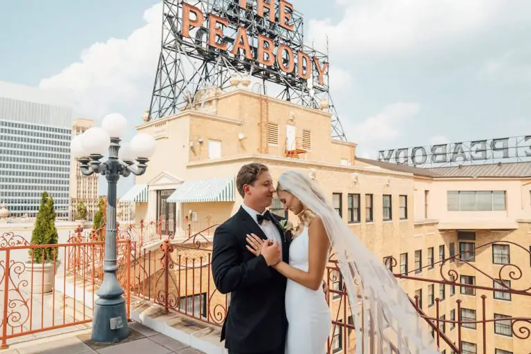 Peabody Hotel Wedding Venue Rooftop