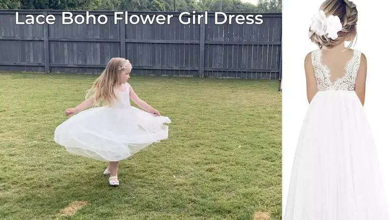 boho flower girl dress review